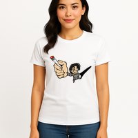 K.I.L.L B.I.L.L Rav Left Handed Cigarette Womens T-Shirt