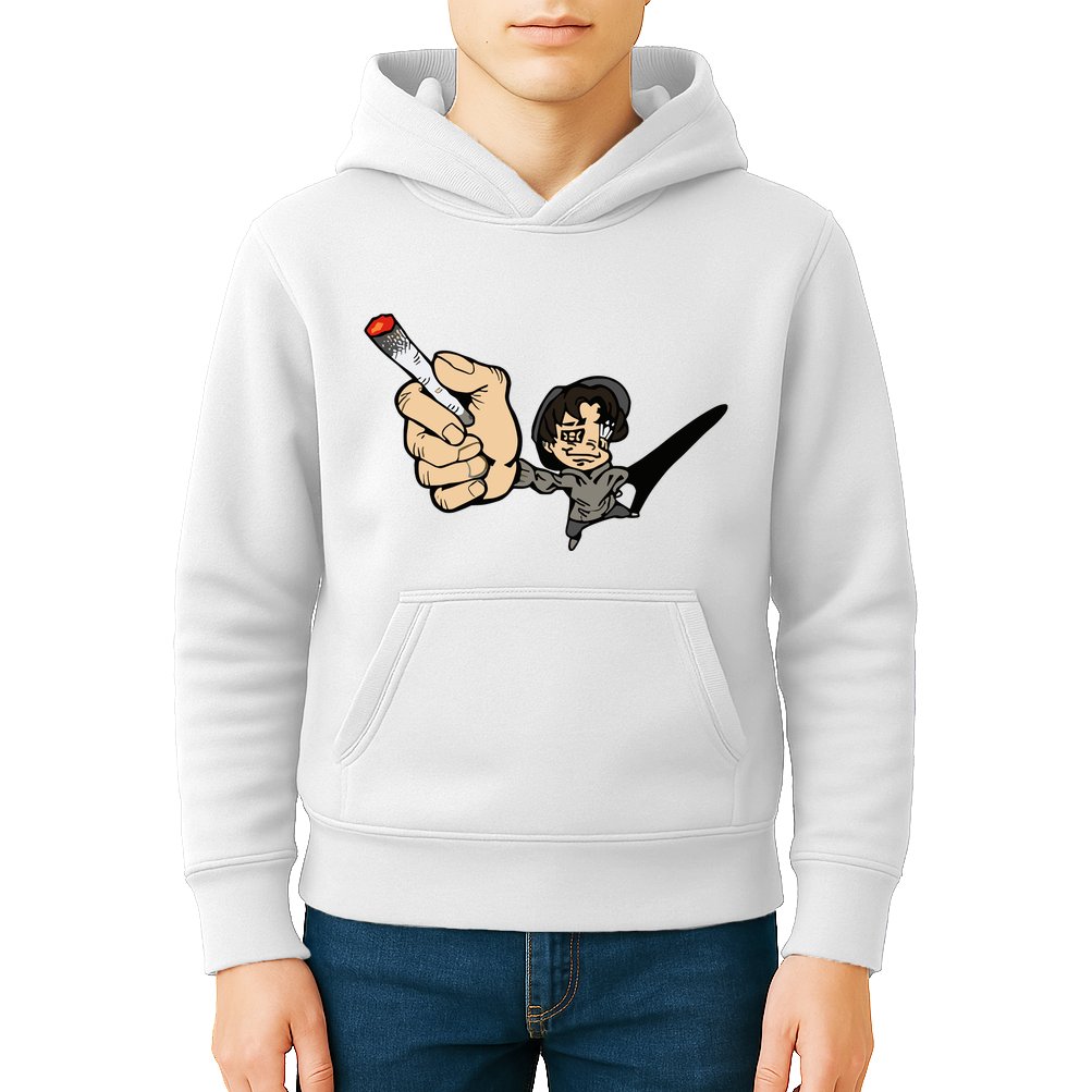 K.I.L.L B.I.L.L Rav Left Handed Cigarette Kids Hoodie