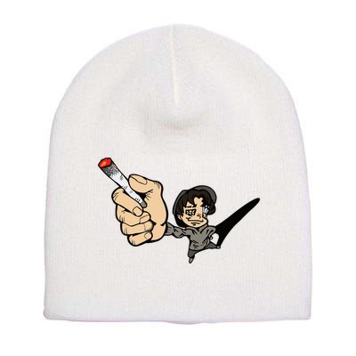 K.I.L.L B.I.L.L Rav Left Handed Cigarette Short Acrylic Beanie