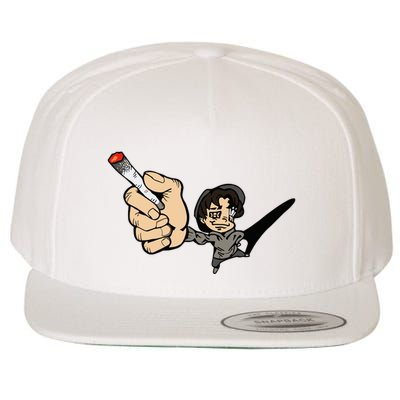 K.I.L.L B.I.L.L Rav Left Handed Cigarette Wool Snapback Cap