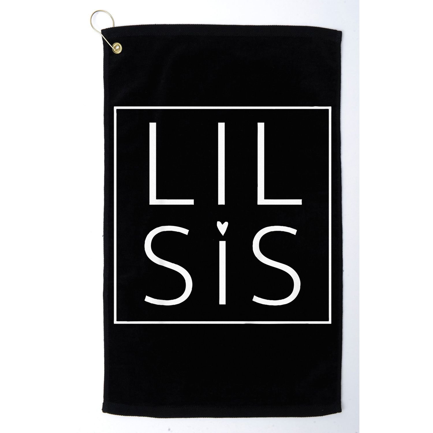 Kids Big Sis Lil Sis Big Sister Little Sister Matching Golf Towel