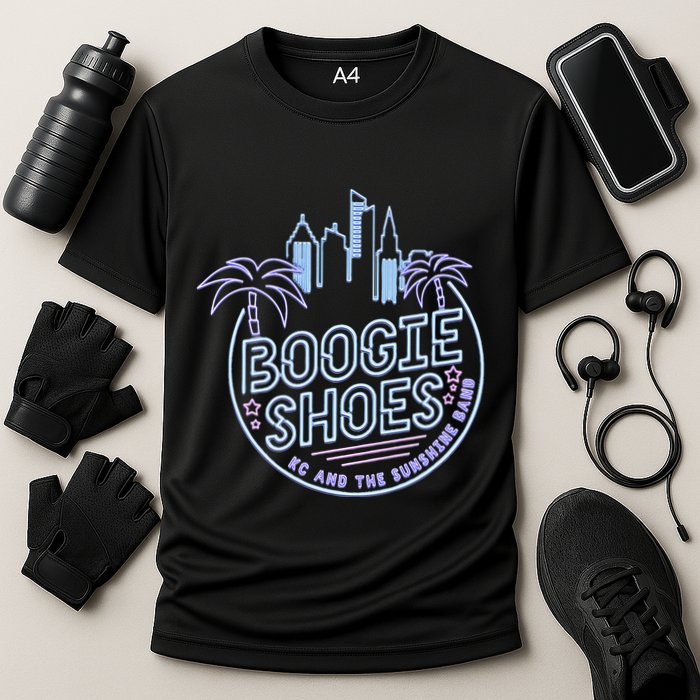 KcS Boogie Shoes Cooling Performance Crew T-Shirt