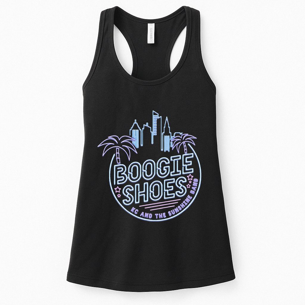KcS Boogie Shoes Womens Tank Top