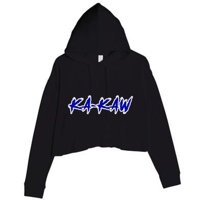 Kakaw B.A.T.T.L.E.H.A.W.K.S St. Louis Football Tailgate Crop Fleece Hoodie