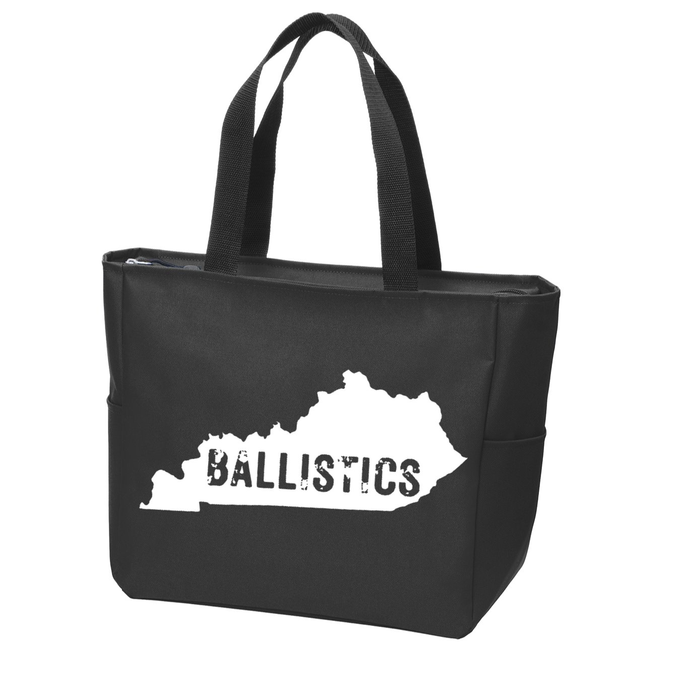 Kentucky Ballistics State Zip Tote Bag