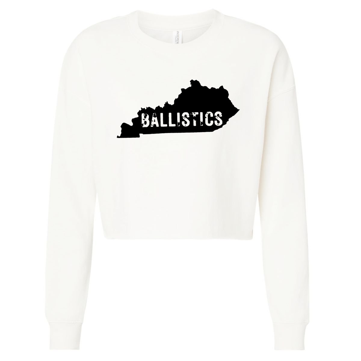 Kentucky Ballistics State Cropped Pullover Crew