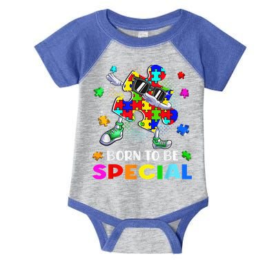 kid Born Special Dabbing Puzzle boy Autism Awareness Infant Baby Jersey Bodysuit