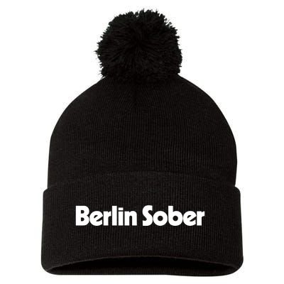 Ketapoloclub Berlin Sober Pom Pom 12in Knit Beanie