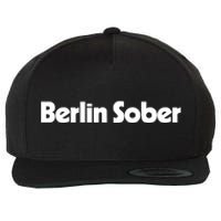 Ketapoloclub Berlin Sober Wool Snapback Cap