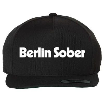 Ketapoloclub Berlin Sober Wool Snapback Cap