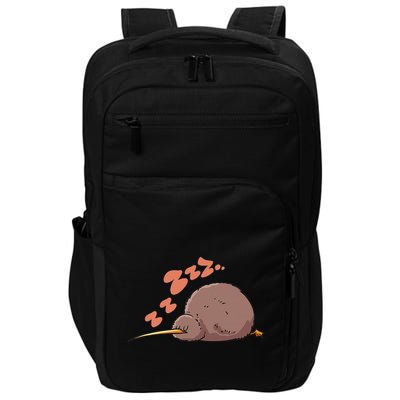 Kiwi Bird Sleeping Tired Pajama Graphic Impact Tech Backpack