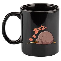 Kiwi Bird Sleeping Tired Pajama Graphic 11oz C Handle Ceramic Mug