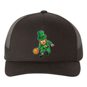 K.i.d.s Basketball St Patricks Day Shirt, Lucky Basketball Tee Yupoong Adult 5-Panel Trucker Hat