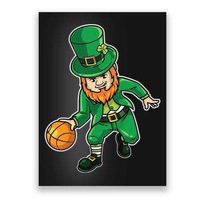 K.i.d.s Basketball St Patricks Day Shirt, Lucky Basketball Tee Poster