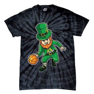 K.i.d.s Basketball St Patricks Day Shirt, Lucky Basketball Tee Tie-Dye T-Shirt