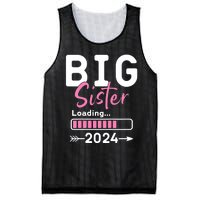 Kids Big Sister Loading 2024 Promoted To Big Sister 2024 Mesh Reversible Basketball Jersey Tank