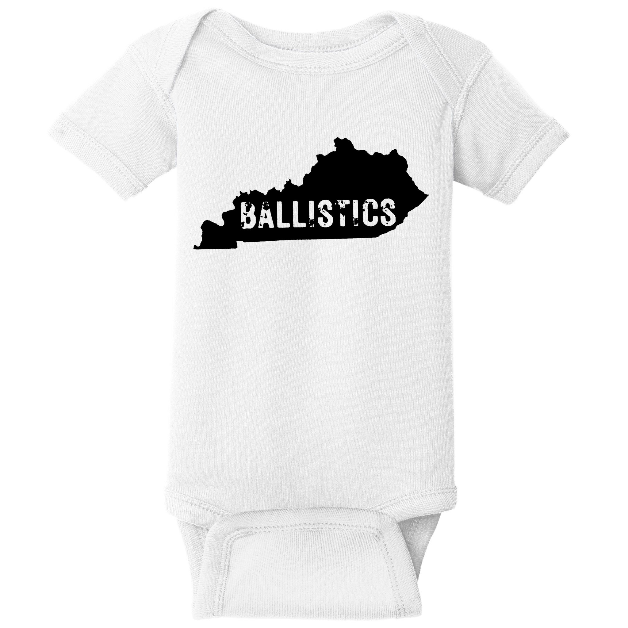 Kentucky Ballistics State Baby Bodysuit