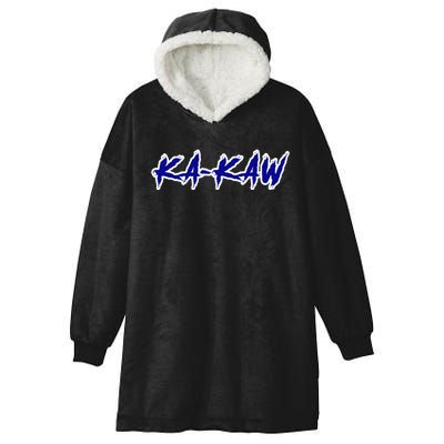 KaKaw Battlehawks St Louis Football Tailgate Hooded Wearable Blanket