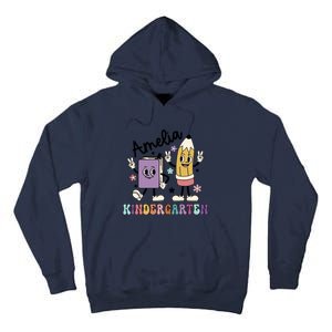 Kindergarten Back To School Retro Girls Teacher Life Tall Hoodie