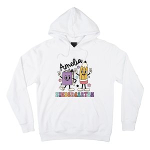 Kindergarten Back To School Retro Girls Teacher Life Hoodie