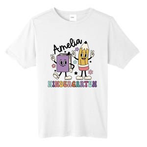 Kindergarten Back To School Retro Girls Teacher Life Tall Fusion ChromaSoft Performance T-Shirt