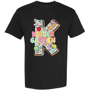 Kindergarten Back To School Teachers Students Kinder Crew Garment-Dyed Heavyweight T-Shirt