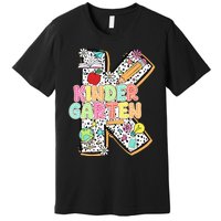 Kindergarten Back To School Teachers Students Kinder Crew Premium T-Shirt