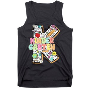 Kindergarten Back To School Teachers Students Kinder Crew Tank Top