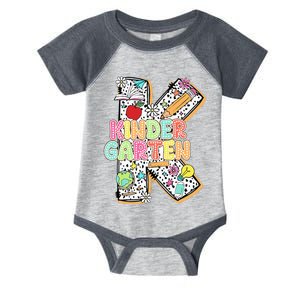 Kindergarten Back To School Teachers Students Kinder Crew Infant Baby Jersey Bodysuit