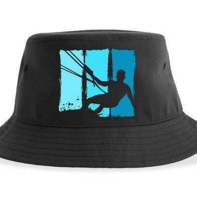 Kitesurf Board Trainer Kite Kiteboarding Kitesurfing Sustainable Bucket Hat