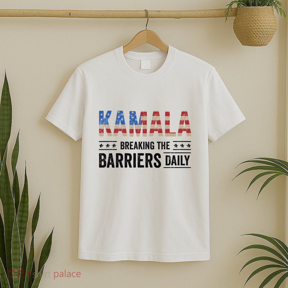 Kamala Breaking The Barriers Daily Kamala Harris T-Shirt