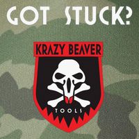 K.R.A.Z.Y B.E.A.V.E.R Tools Got Stuck Legacy Tie Dye Trucker Hat