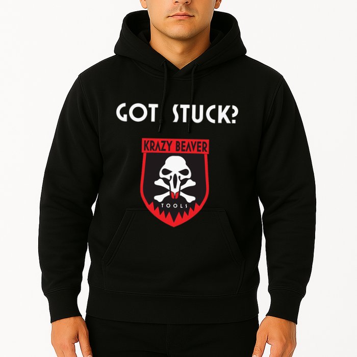 K.R.A.Z.Y B.E.A.V.E.R Tools Got Stuck Hoodie