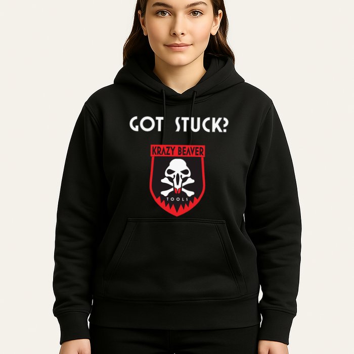 K.R.A.Z.Y B.E.A.V.E.R Tools Got Stuck Hoodie
