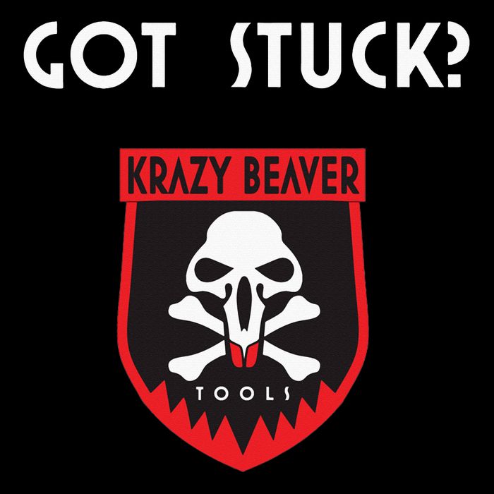 K.R.A.Z.Y B.E.A.V.E.R Tools Got Stuck Sweatshirt