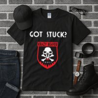 K.R.A.Z.Y B.E.A.V.E.R Tools Got Stuck Tall T-Shirt