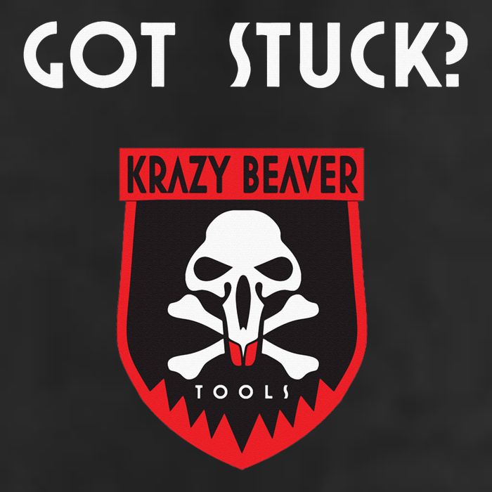 K.R.A.Z.Y B.E.A.V.E.R Tools Got Stuck Beanie