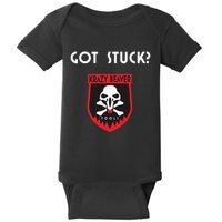 K.R.A.Z.Y B.E.A.V.E.R Tools Got Stuck Baby Bodysuit
