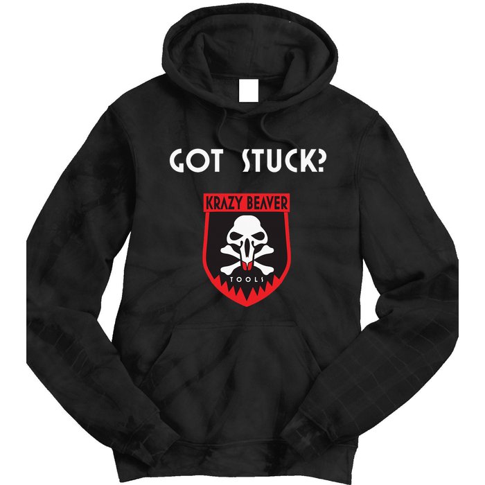 K.R.A.Z.Y B.E.A.V.E.R Tools Got Stuck Tie Dye Hoodie