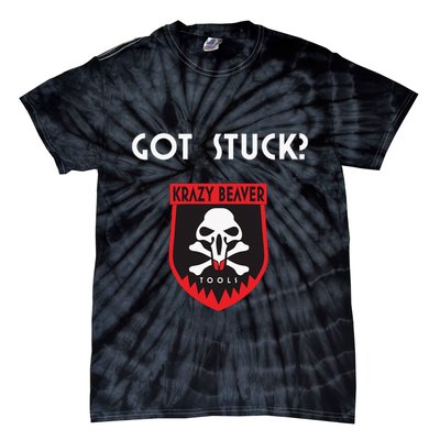 K.R.A.Z.Y B.E.A.V.E.R Tools Got Stuck Tie-Dye T-Shirt