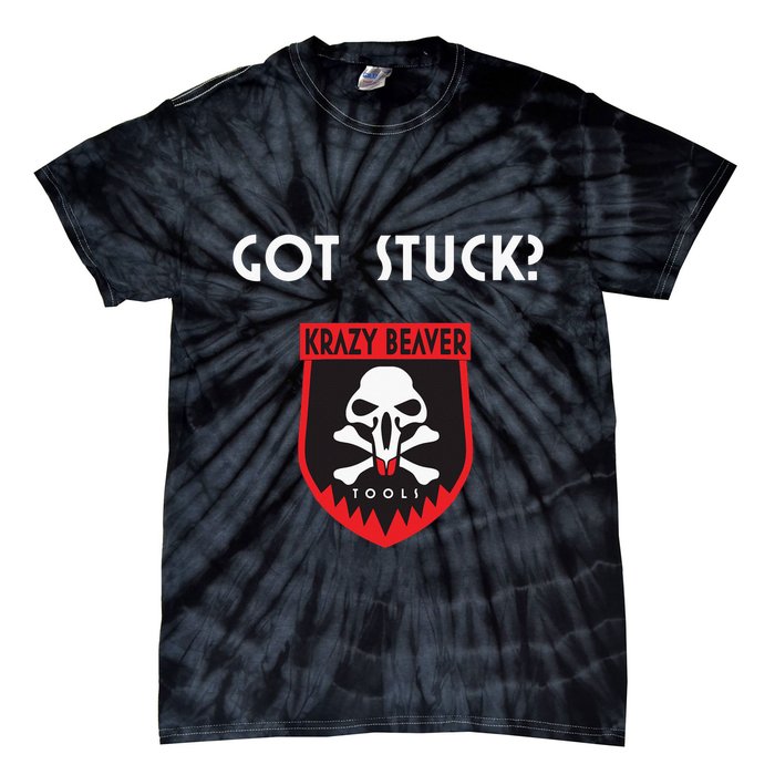 K.R.A.Z.Y B.E.A.V.E.R Tools Got Stuck Tie-Dye T-Shirt