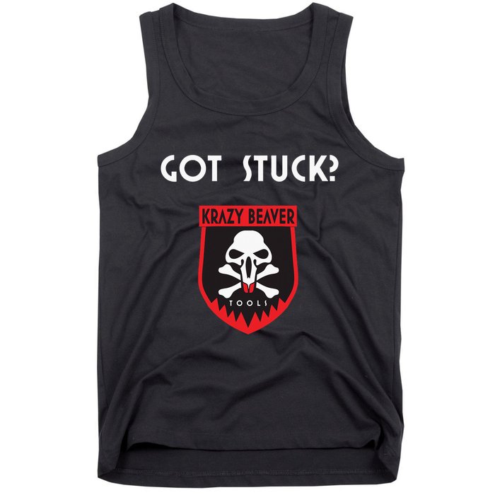 K.R.A.Z.Y B.E.A.V.E.R Tools Got Stuck Tank Top