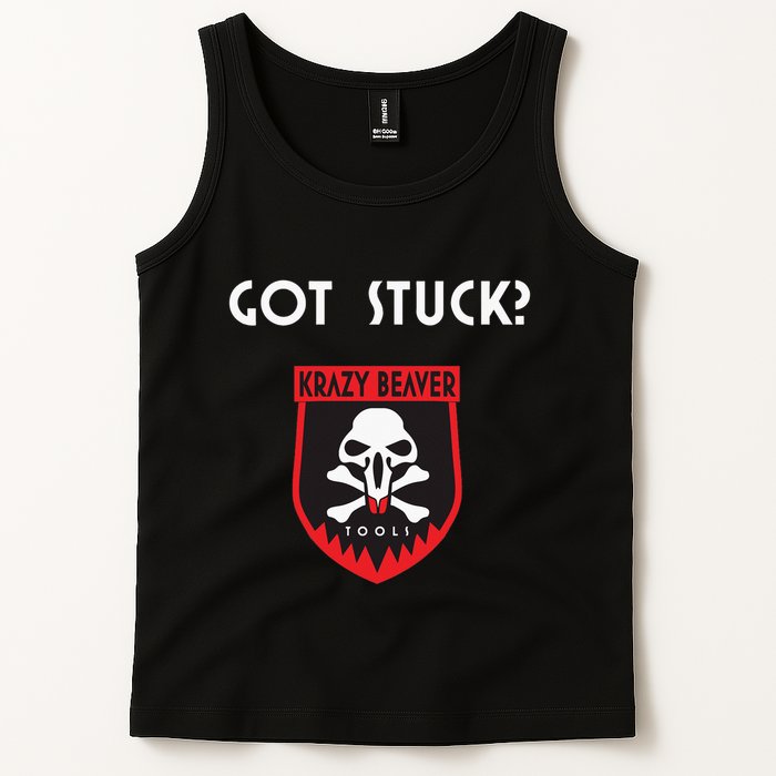 K.R.A.Z.Y B.E.A.V.E.R Tools Got Stuck Tank Top