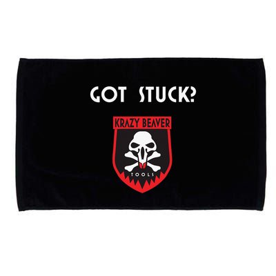 K.R.A.Z.Y B.E.A.V.E.R Tools Got Stuck Microfiber Hand Towel