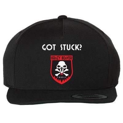 K.R.A.Z.Y B.E.A.V.E.R Tools Got Stuck Wool Snapback Cap