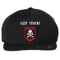K.R.A.Z.Y B.E.A.V.E.R Tools Got Stuck Wool Snapback Cap