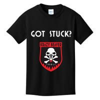 K.R.A.Z.Y B.E.A.V.E.R Tools Got Stuck Kids T-Shirt
