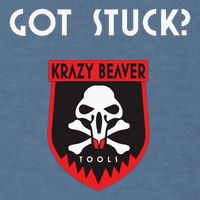 K.R.A.Z.Y B.E.A.V.E.R Tools Got Stuck Garment-Dyed Sweatshirt
