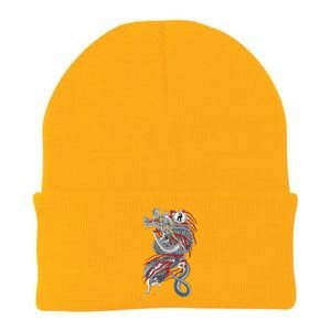 Kiryu Back Tattoo Knit Cap Winter Beanie