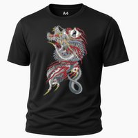 Kiryu Back Tattoo Cooling Performance Crew T-Shirt